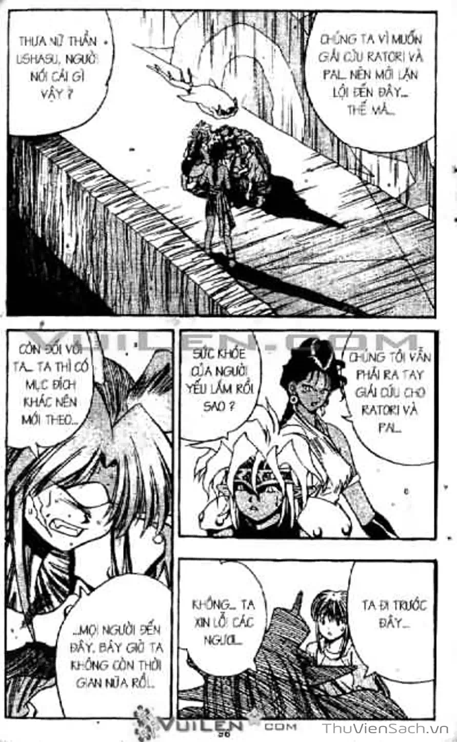 Truyện Tranh Cô Bé Ba Mắt - 3X3 Eyes trang 6