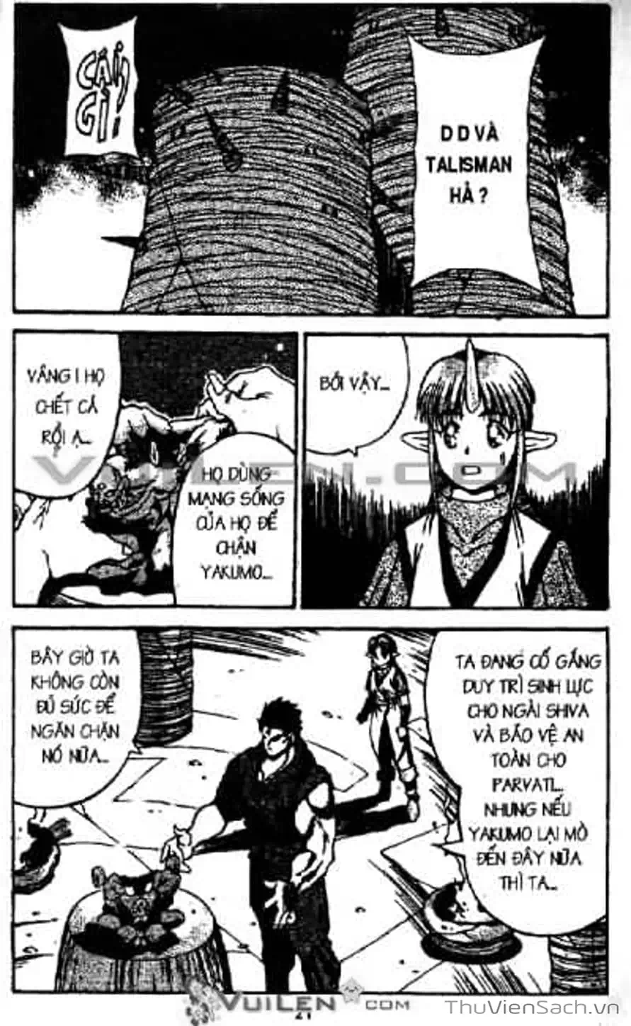 Truyện Tranh Cô Bé Ba Mắt - 3X3 Eyes trang 6