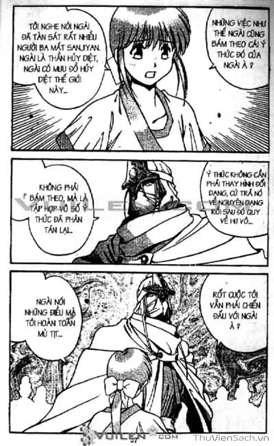 Truyện Tranh Cô Bé Ba Mắt - 3X3 Eyes trang 6