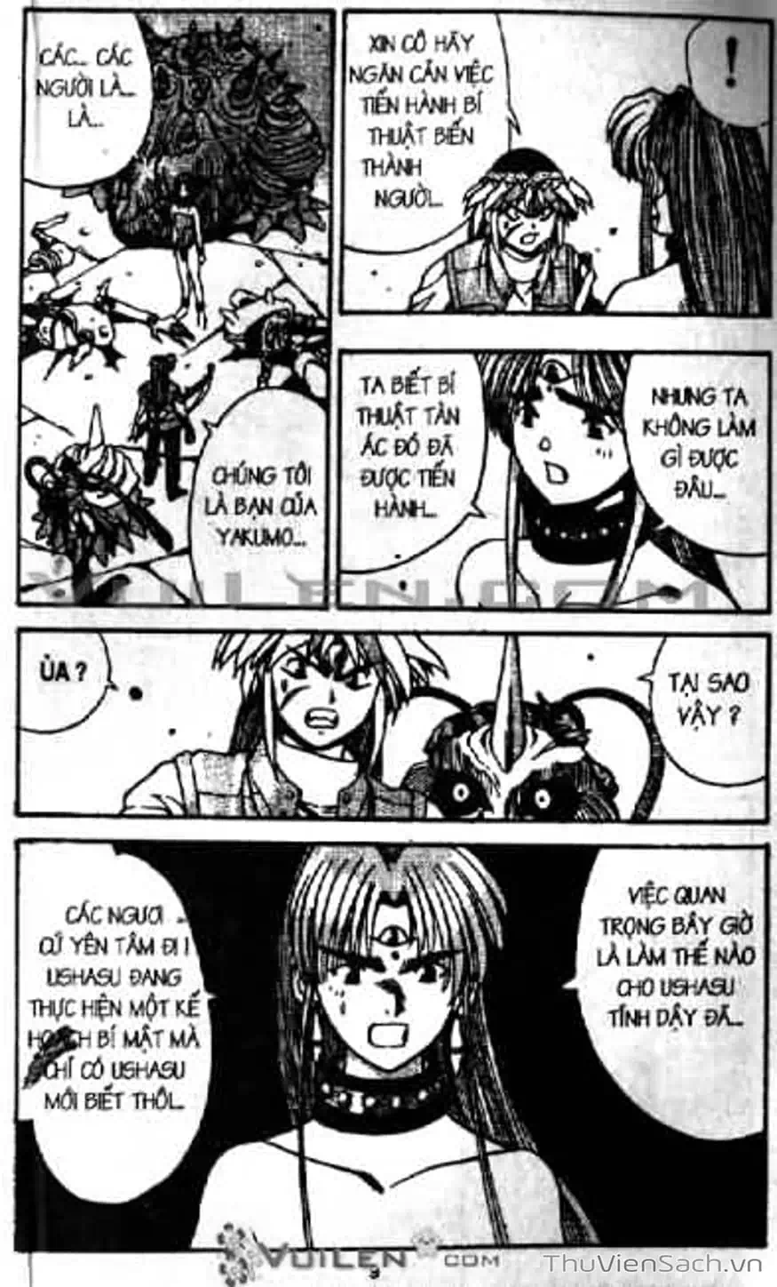 Truyện Tranh Cô Bé Ba Mắt - 3X3 Eyes trang 6