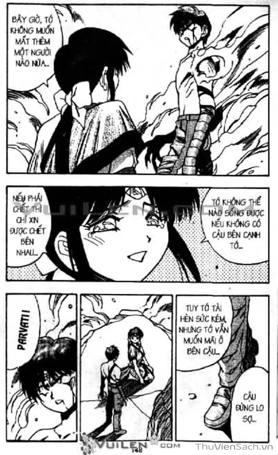 Truyện Tranh Cô Bé Ba Mắt - 3X3 Eyes trang 6