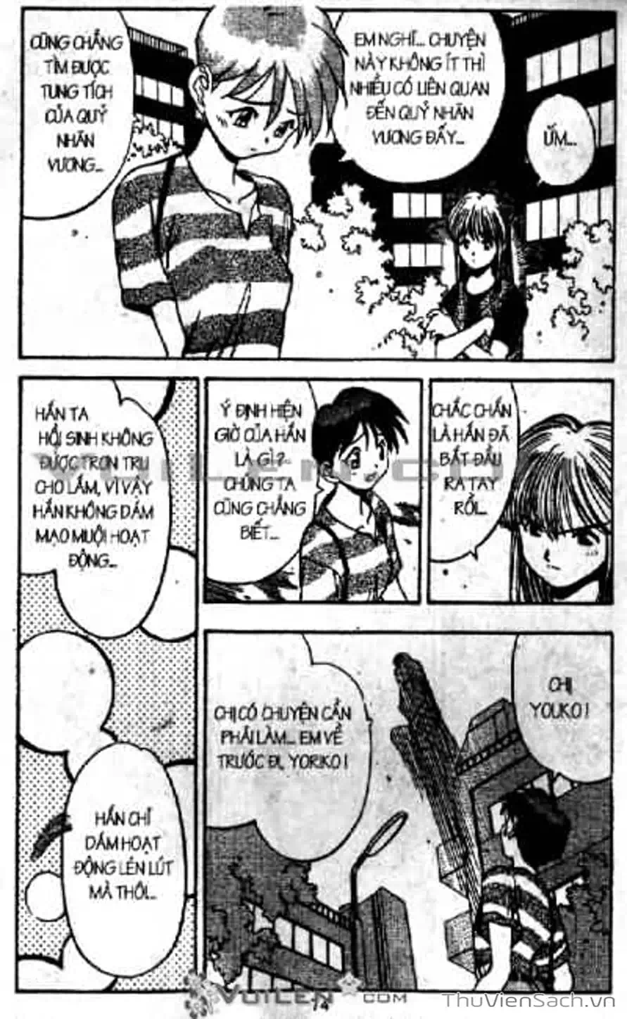 Truyện Tranh Cô Bé Ba Mắt - 3X3 Eyes trang 6