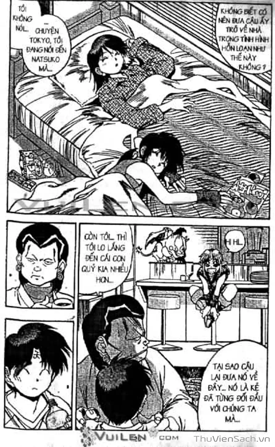 Truyện Tranh Cô Bé Ba Mắt - 3X3 Eyes trang 6