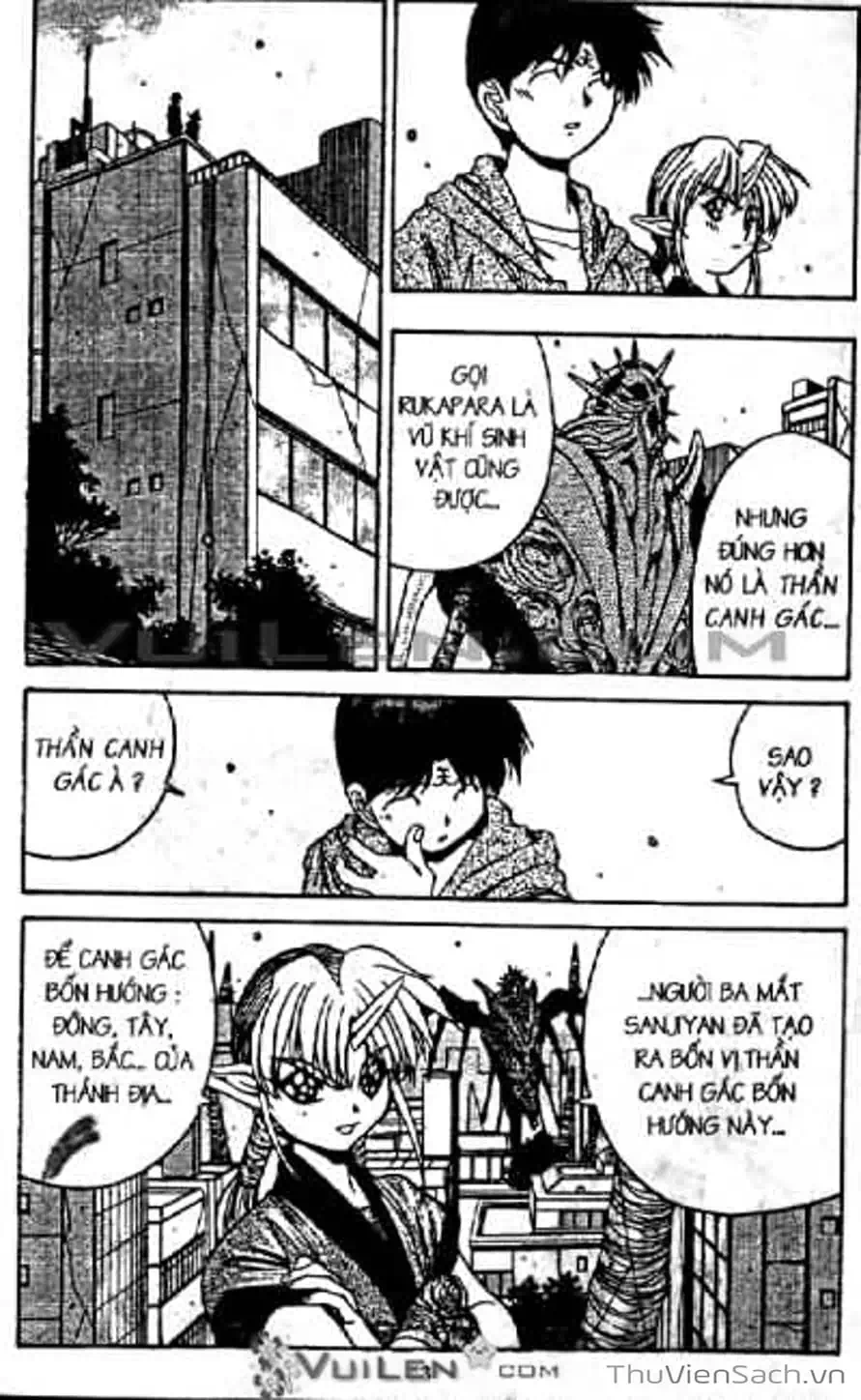 Truyện Tranh Cô Bé Ba Mắt - 3X3 Eyes trang 6