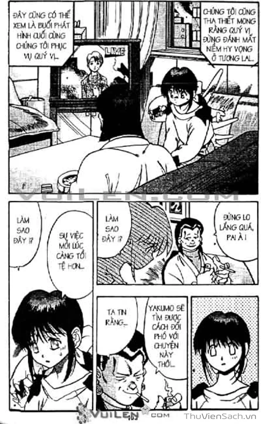 Truyện Tranh Cô Bé Ba Mắt - 3X3 Eyes trang 6