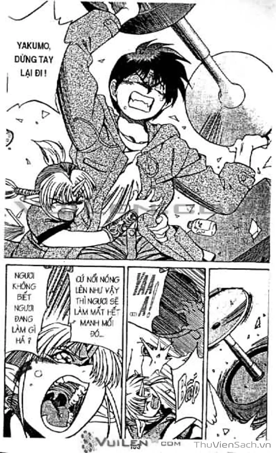 Truyện Tranh Cô Bé Ba Mắt - 3X3 Eyes trang 6