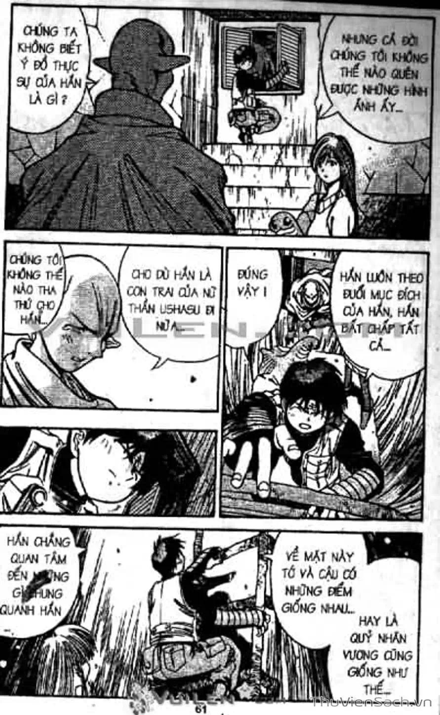 Truyện Tranh Cô Bé Ba Mắt - 3X3 Eyes trang 6