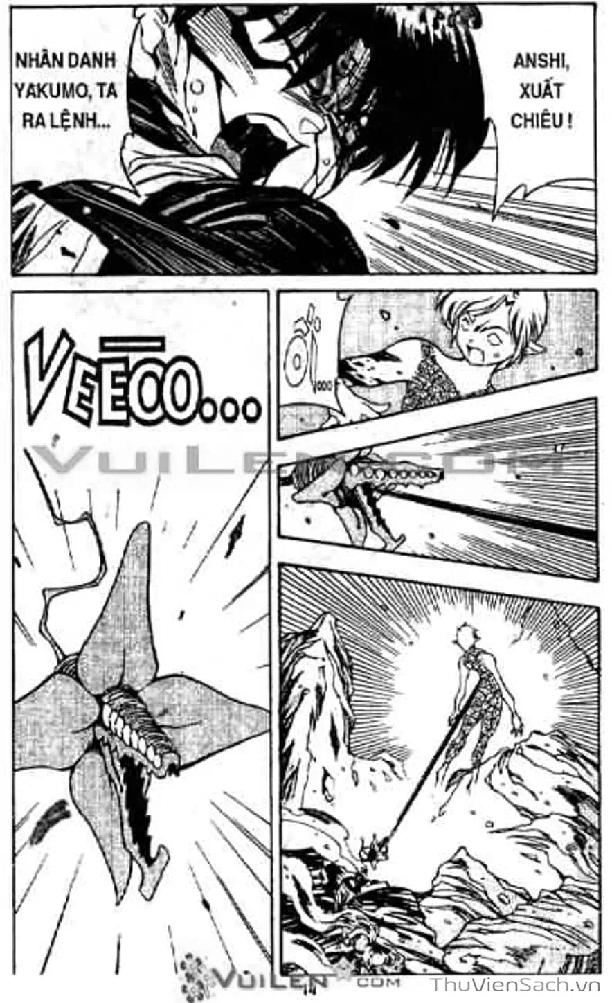 Truyện Tranh Cô Bé Ba Mắt - 3X3 Eyes trang 6