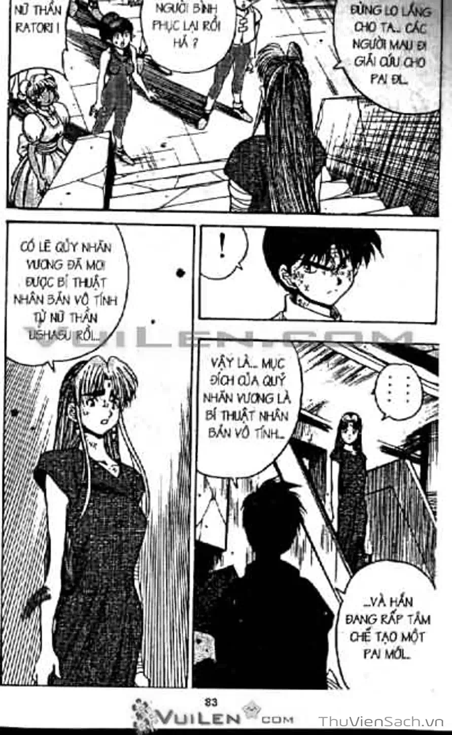 Truyện Tranh Cô Bé Ba Mắt - 3X3 Eyes trang 6