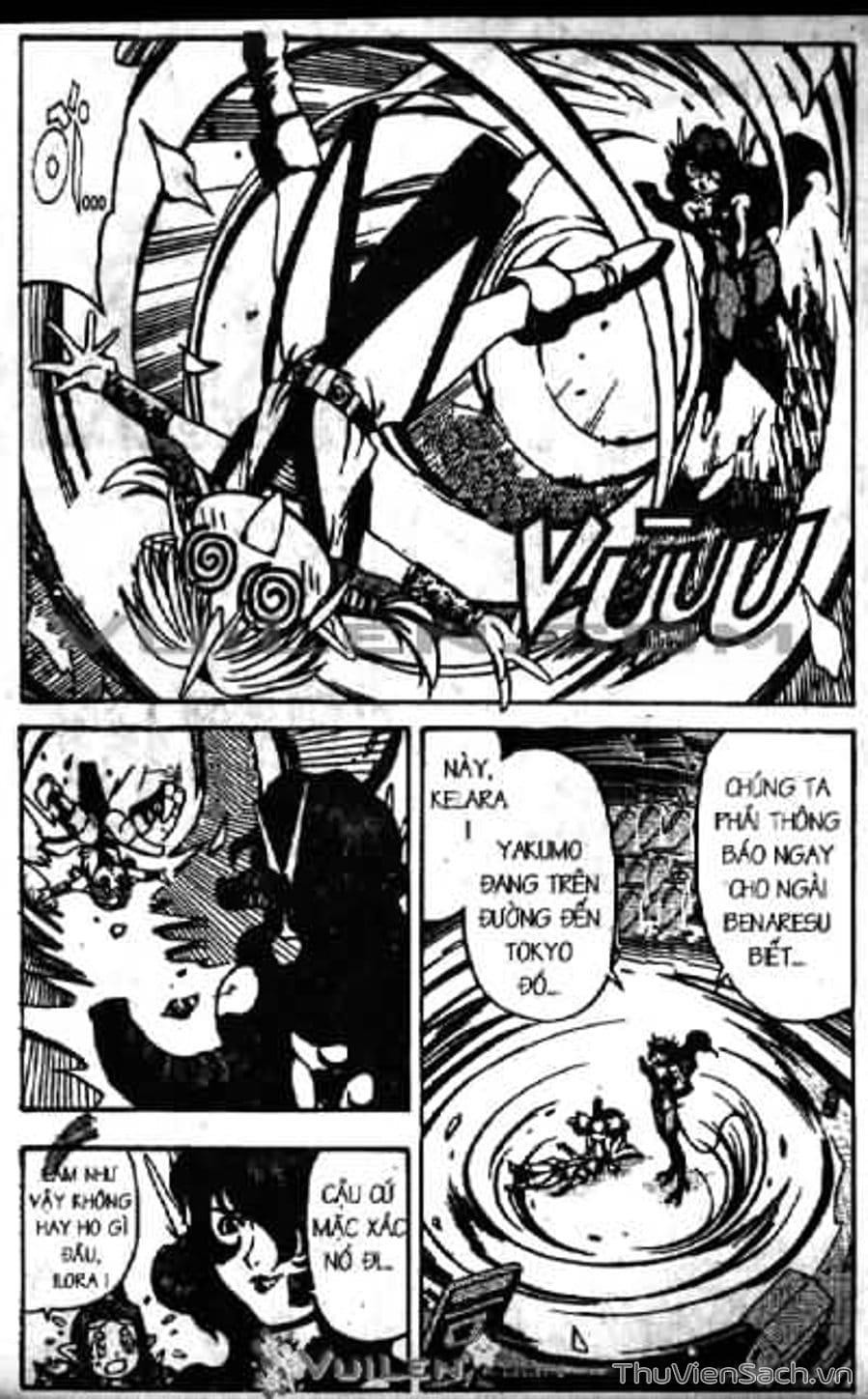 Truyện Tranh Cô Bé Ba Mắt - 3X3 Eyes trang 6