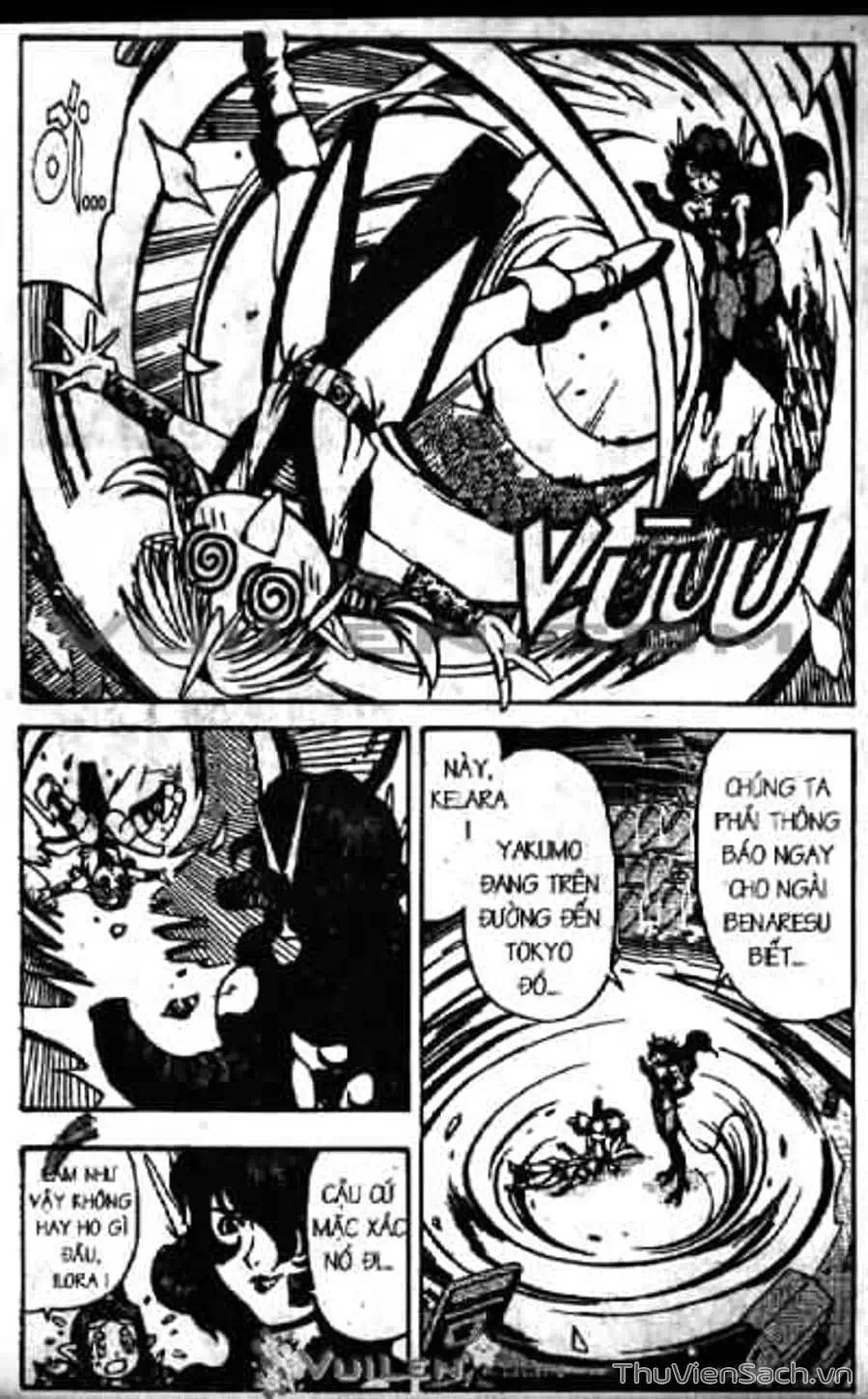 Truyện Tranh Cô Bé Ba Mắt - 3X3 Eyes trang 6