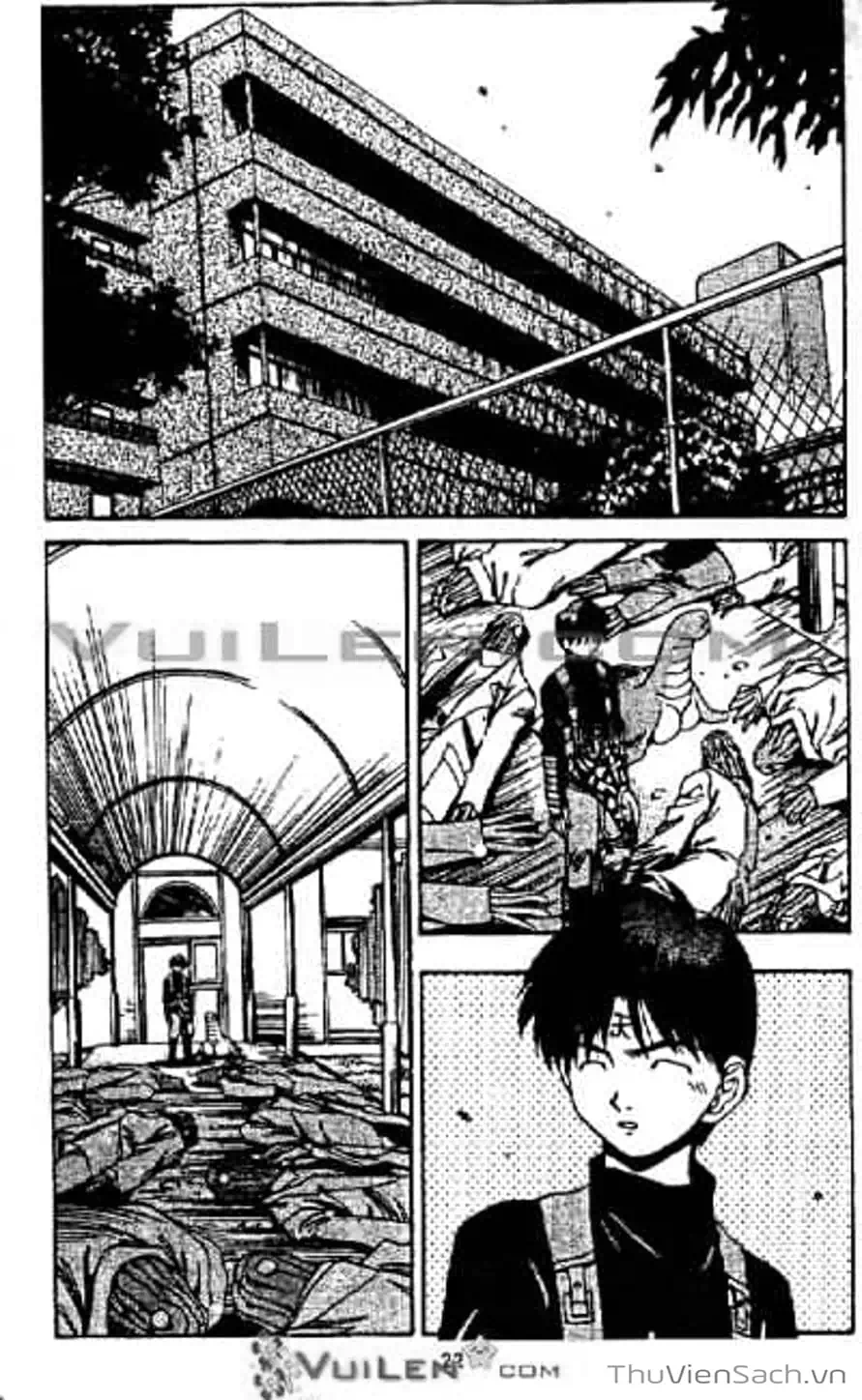 Truyện Tranh Cô Bé Ba Mắt - 3X3 Eyes trang 6