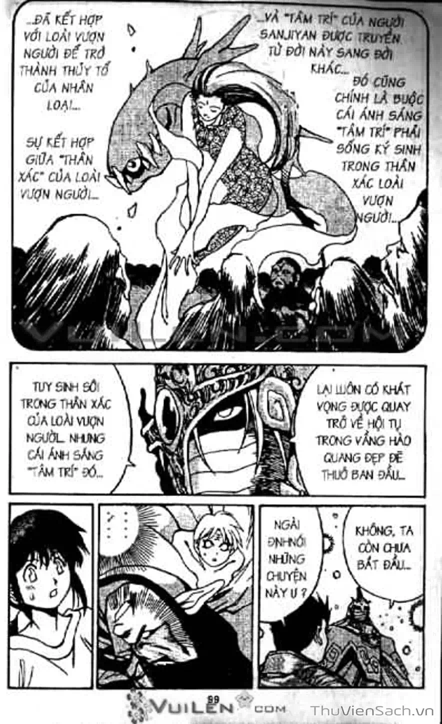 Truyện Tranh Cô Bé Ba Mắt - 3X3 Eyes trang 6