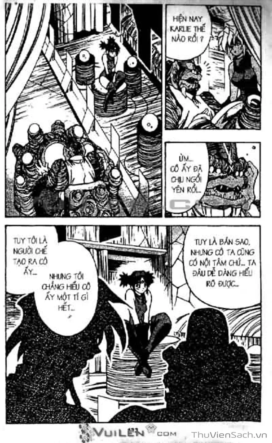 Truyện Tranh Cô Bé Ba Mắt - 3X3 Eyes trang 6