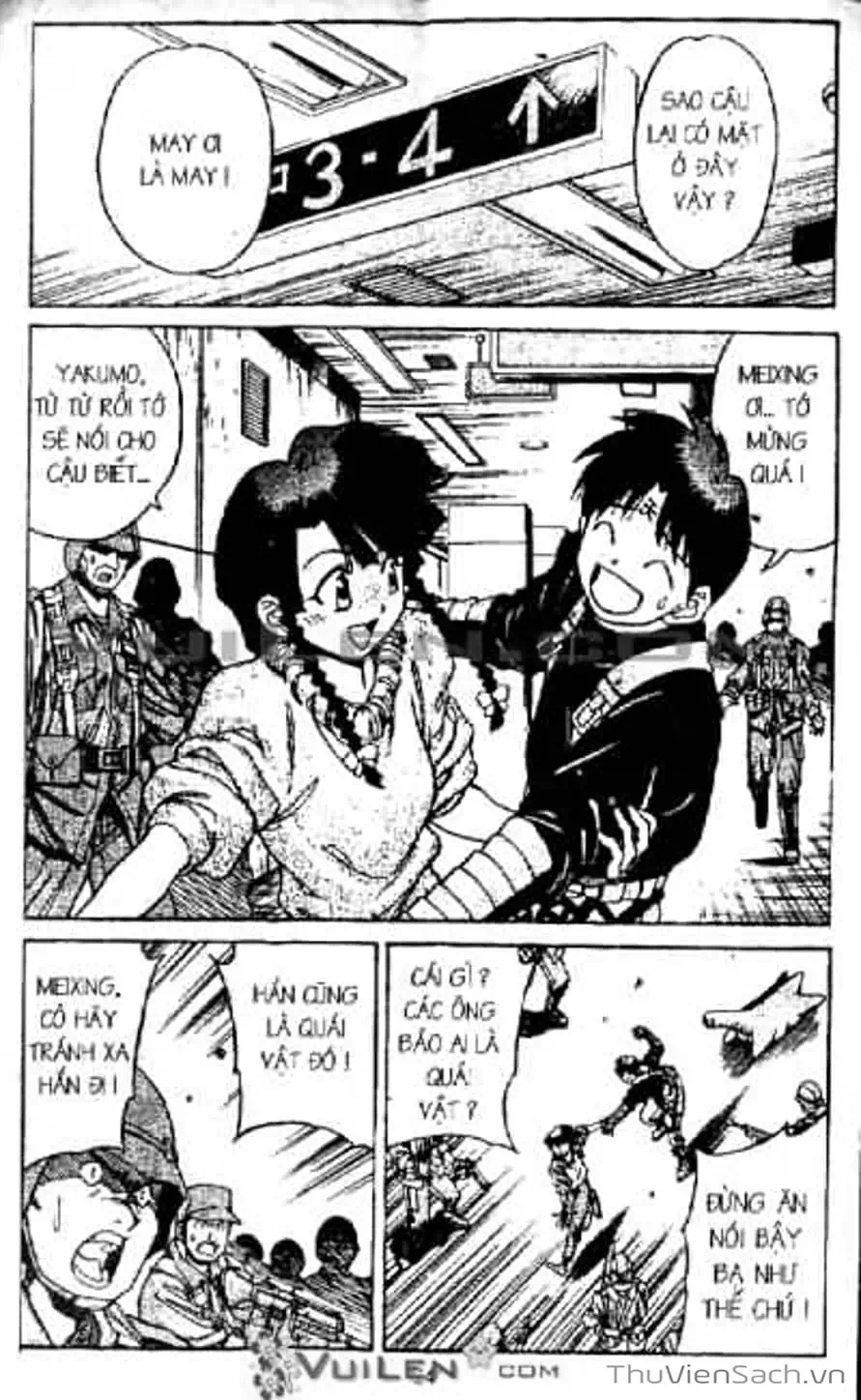 Truyện Tranh Cô Bé Ba Mắt - 3X3 Eyes trang 6