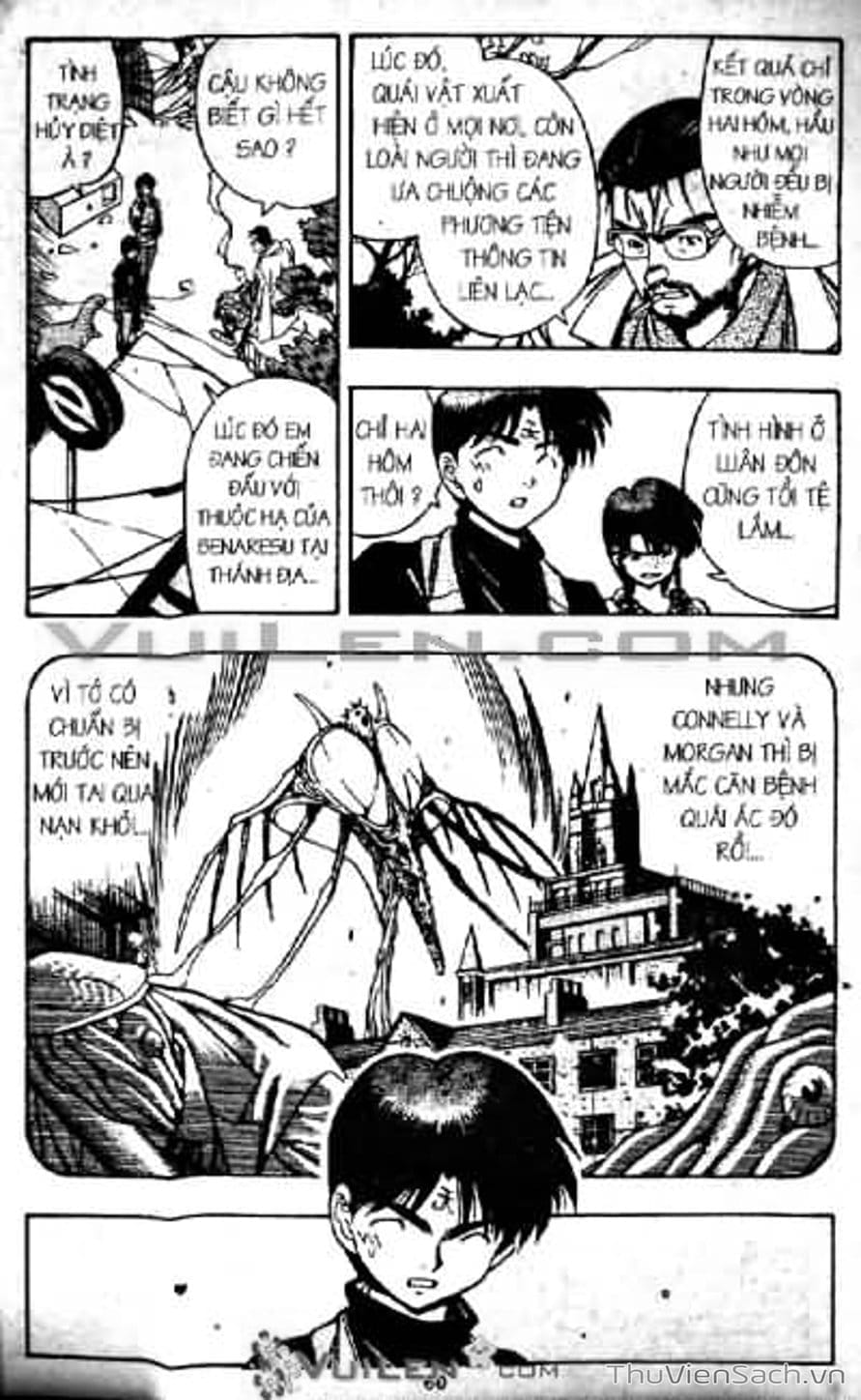 Truyện Tranh Cô Bé Ba Mắt - 3X3 Eyes trang 6