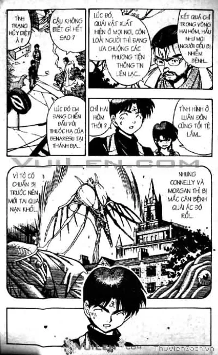 Truyện Tranh Cô Bé Ba Mắt - 3X3 Eyes trang 6