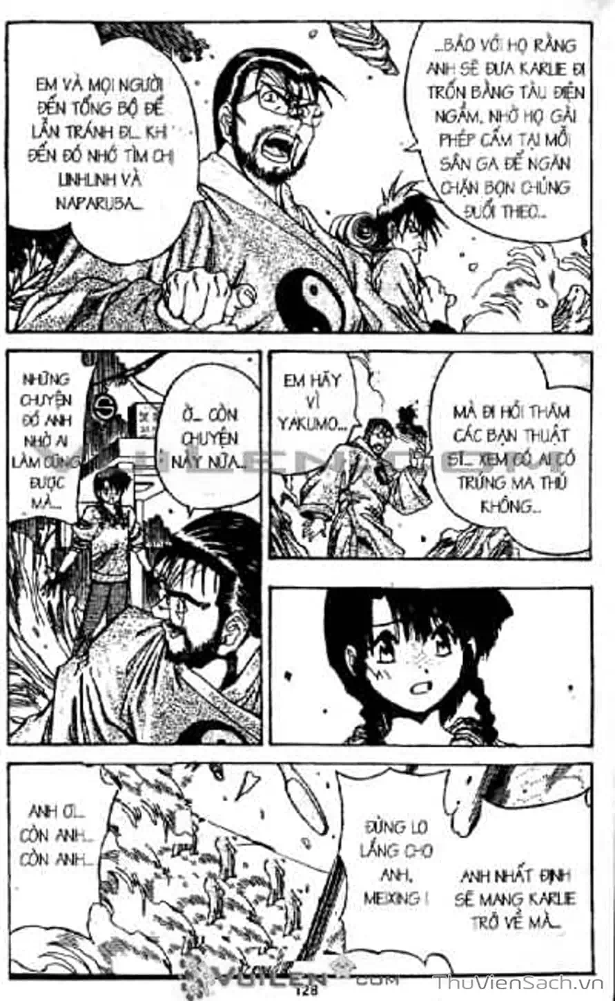 Truyện Tranh Cô Bé Ba Mắt - 3X3 Eyes trang 6