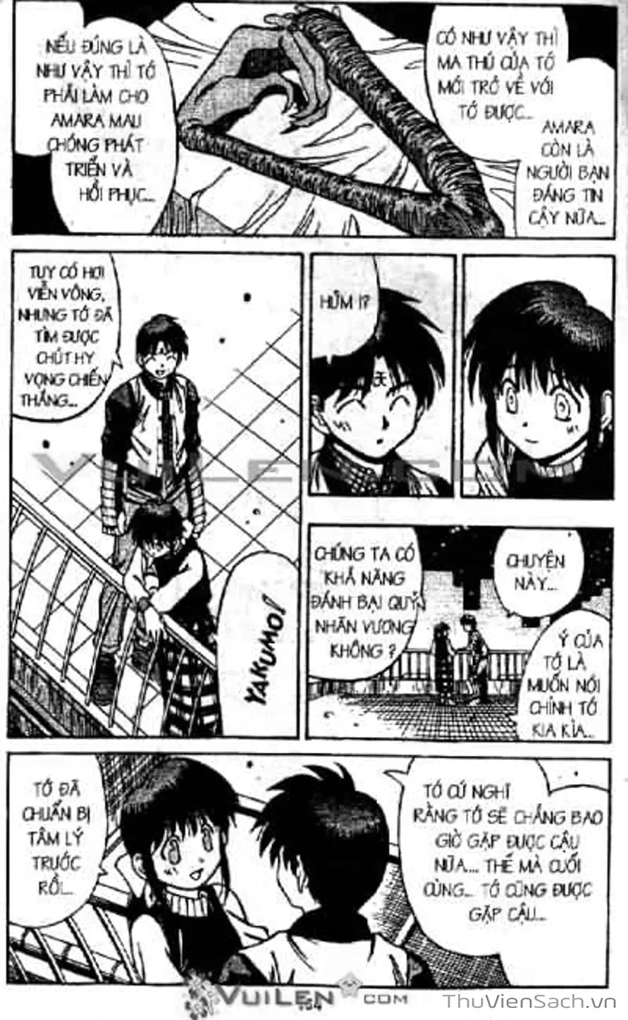 Truyện Tranh Cô Bé Ba Mắt - 3X3 Eyes trang 6