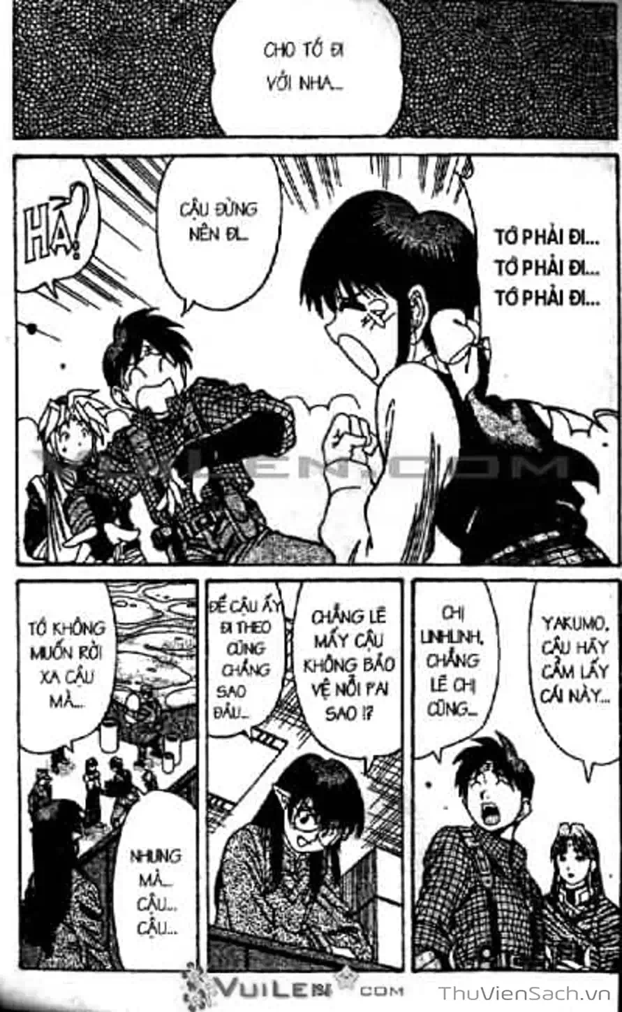 Truyện Tranh Cô Bé Ba Mắt - 3X3 Eyes trang 6