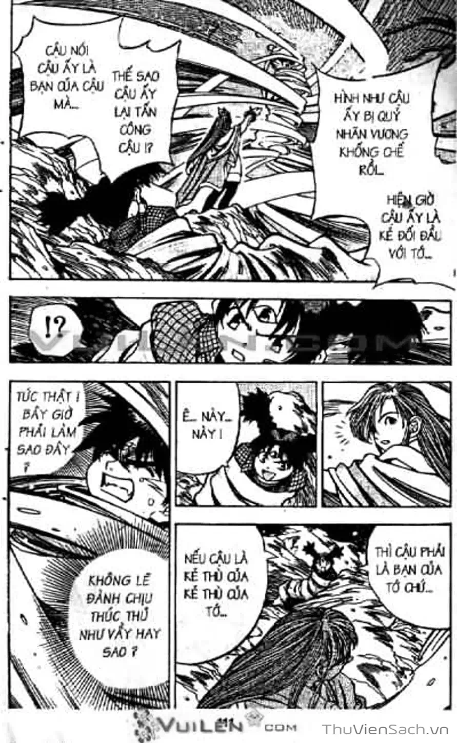 Truyện Tranh Cô Bé Ba Mắt - 3X3 Eyes trang 6