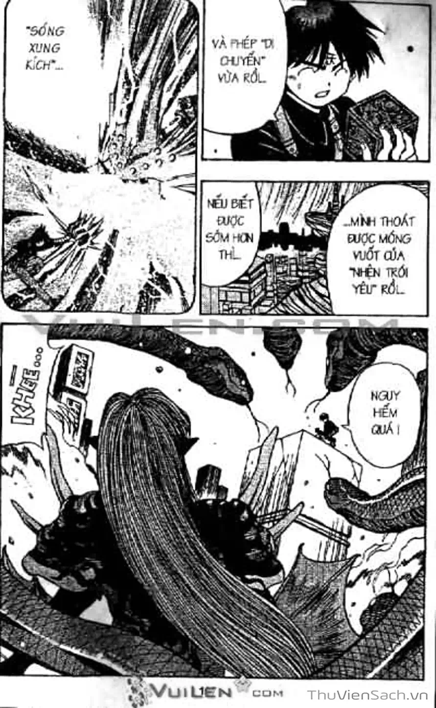 Truyện Tranh Cô Bé Ba Mắt - 3X3 Eyes trang 6