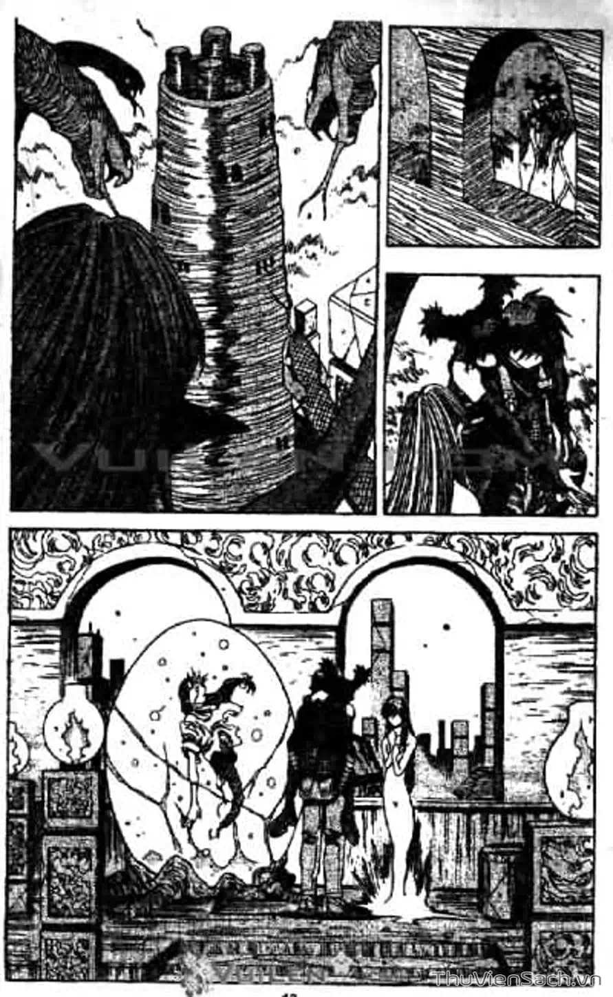 Truyện Tranh Cô Bé Ba Mắt - 3X3 Eyes trang 6