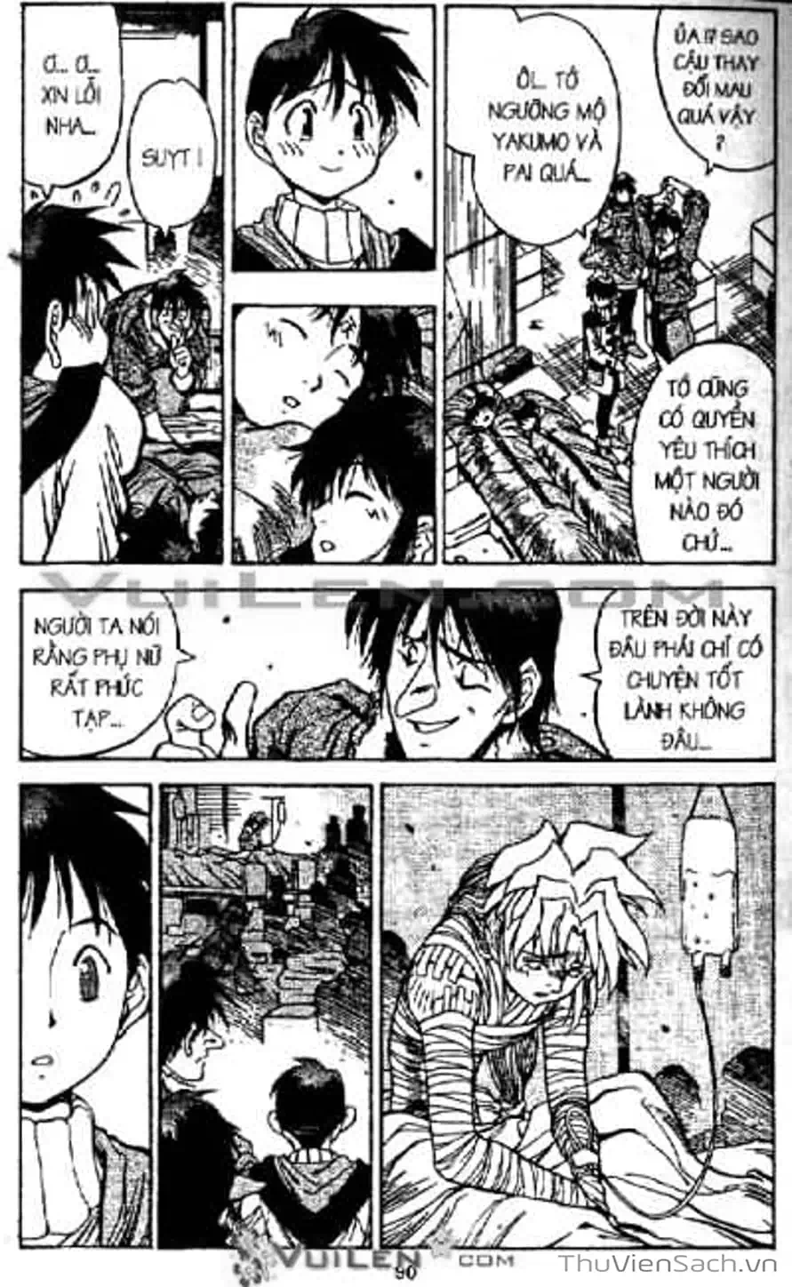 Truyện Tranh Cô Bé Ba Mắt - 3X3 Eyes trang 6