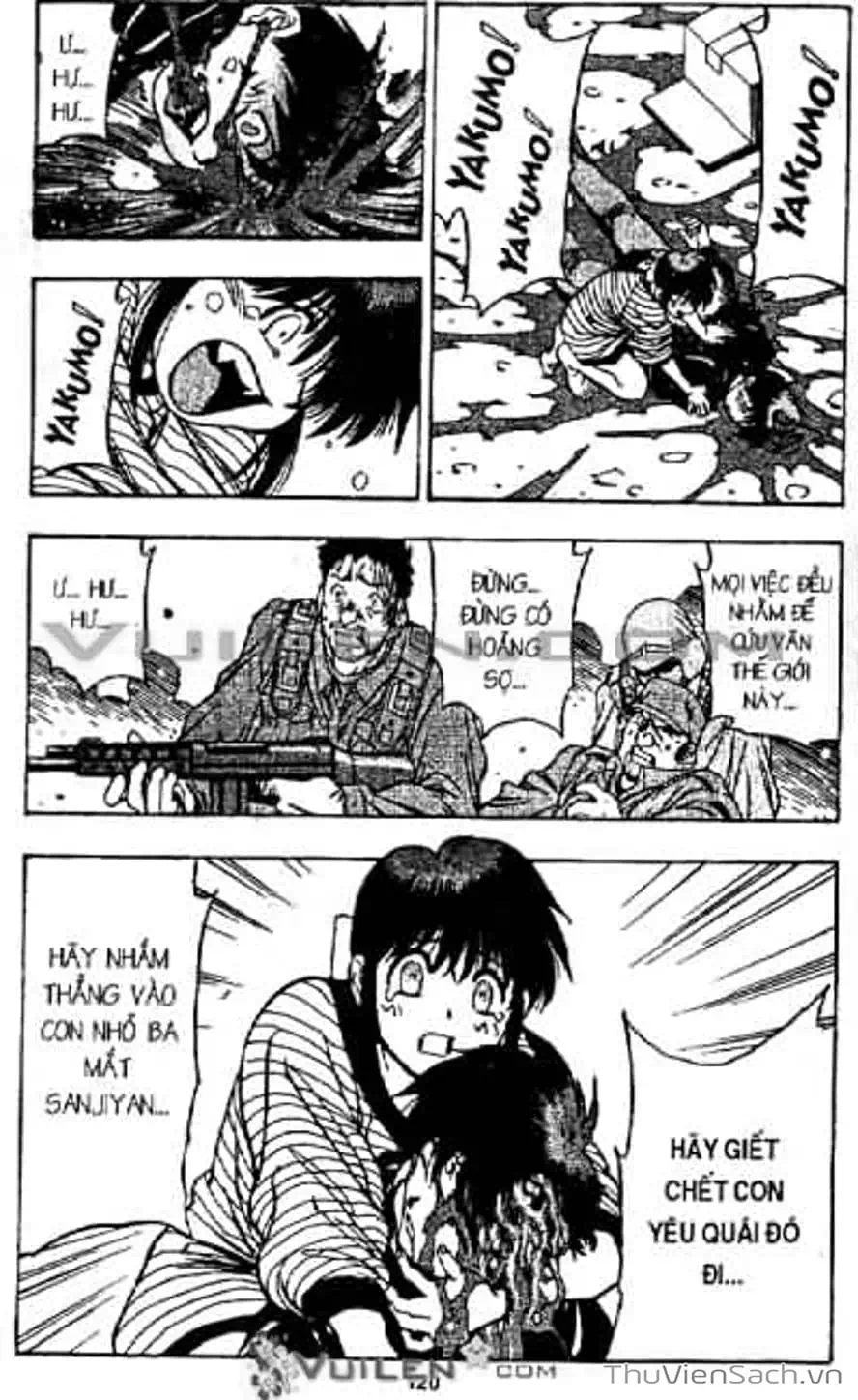 Truyện Tranh Cô Bé Ba Mắt - 3X3 Eyes trang 6