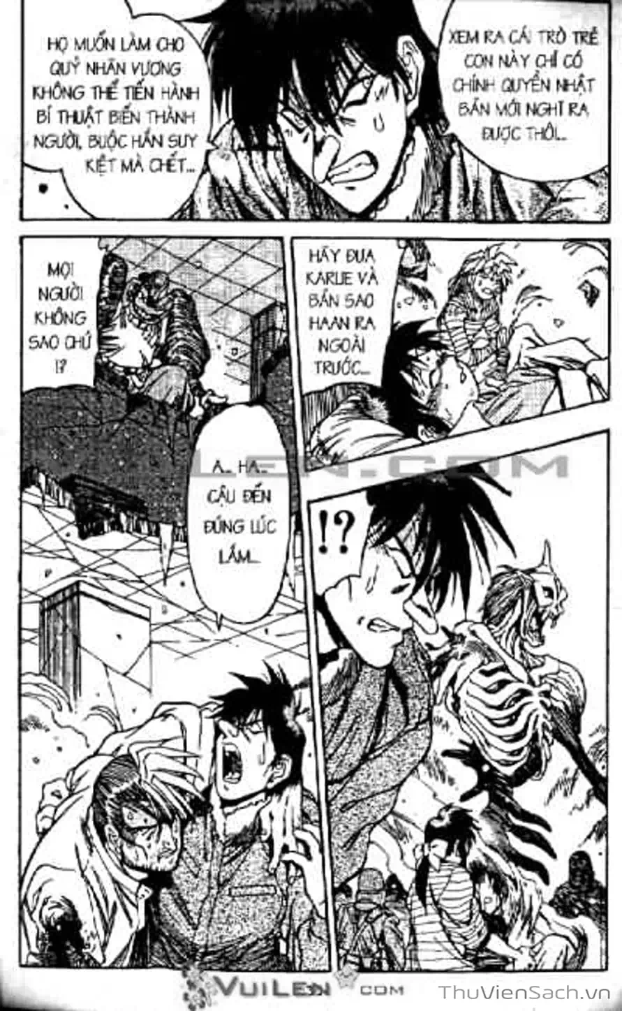 Truyện Tranh Cô Bé Ba Mắt - 3X3 Eyes trang 6