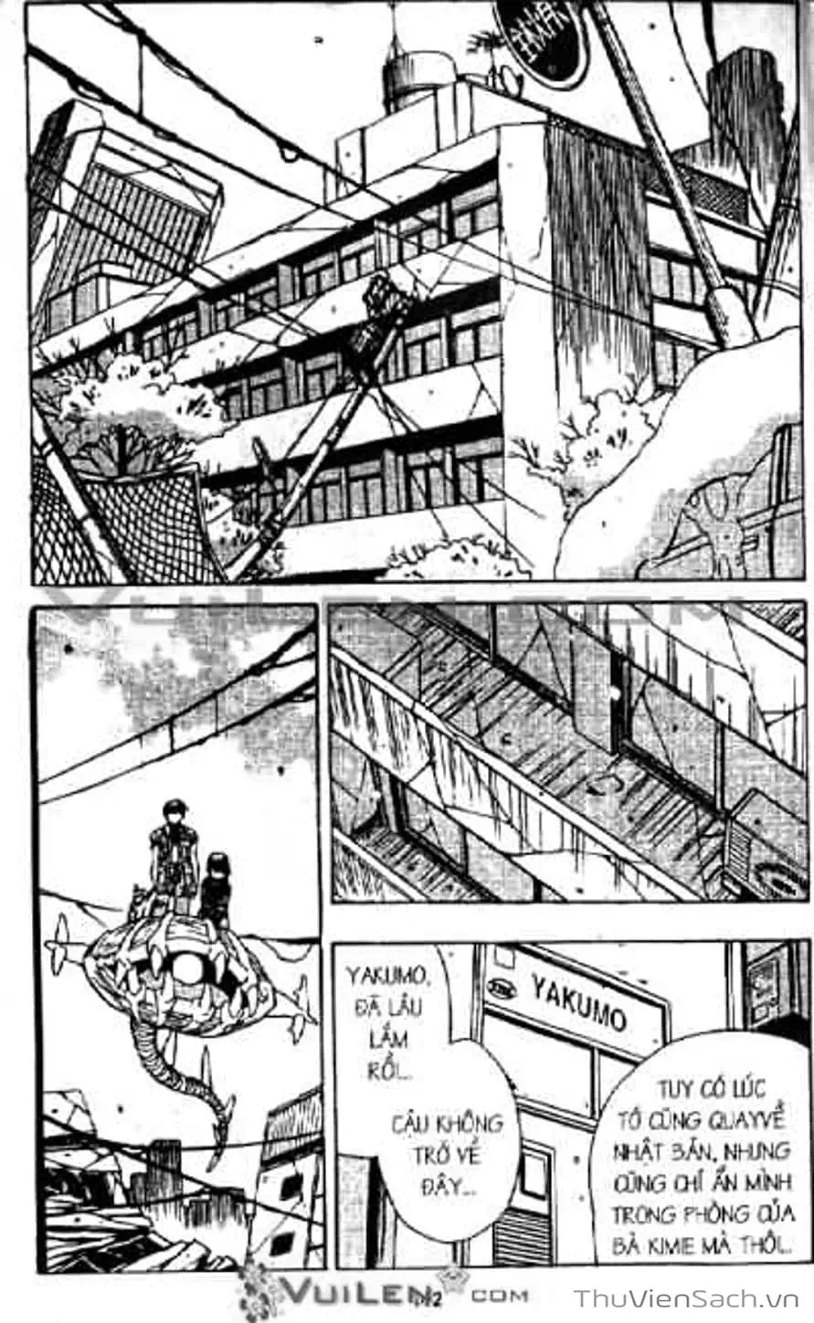 Truyện Tranh Cô Bé Ba Mắt - 3X3 Eyes trang 6