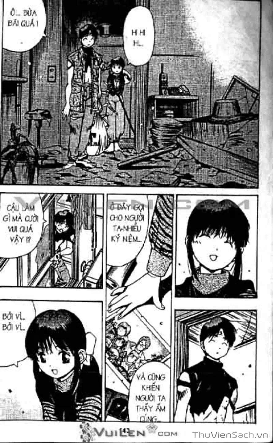 Truyện Tranh Cô Bé Ba Mắt - 3X3 Eyes trang 6