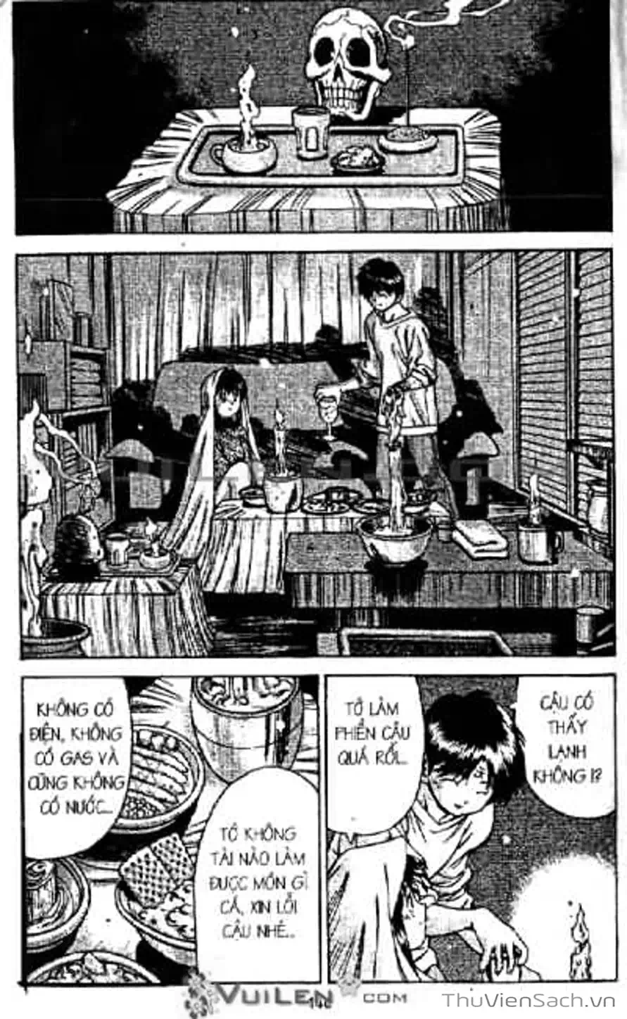 Truyện Tranh Cô Bé Ba Mắt - 3X3 Eyes trang 6