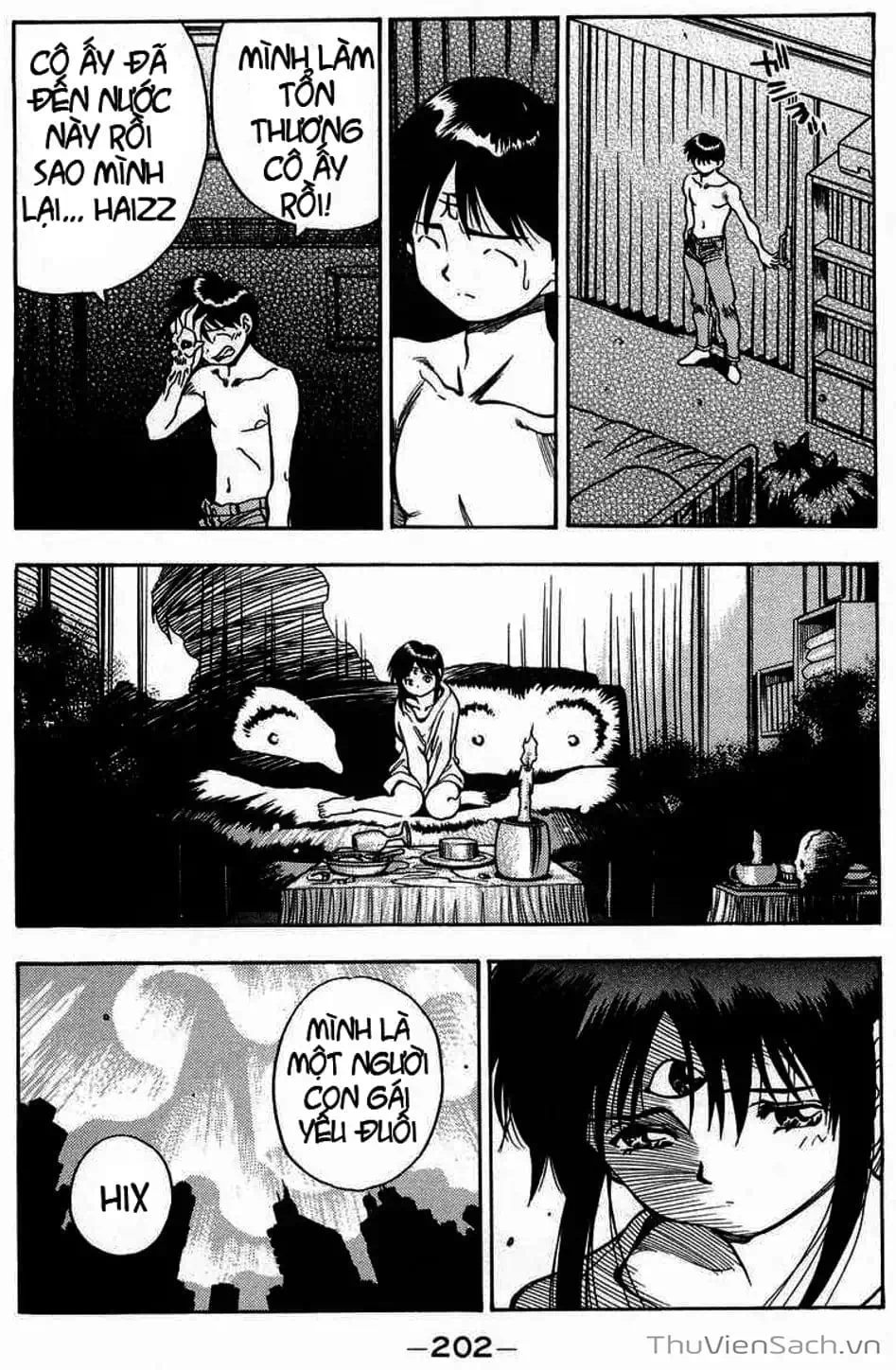 Truyện Tranh Cô Bé Ba Mắt - 3X3 Eyes trang 6