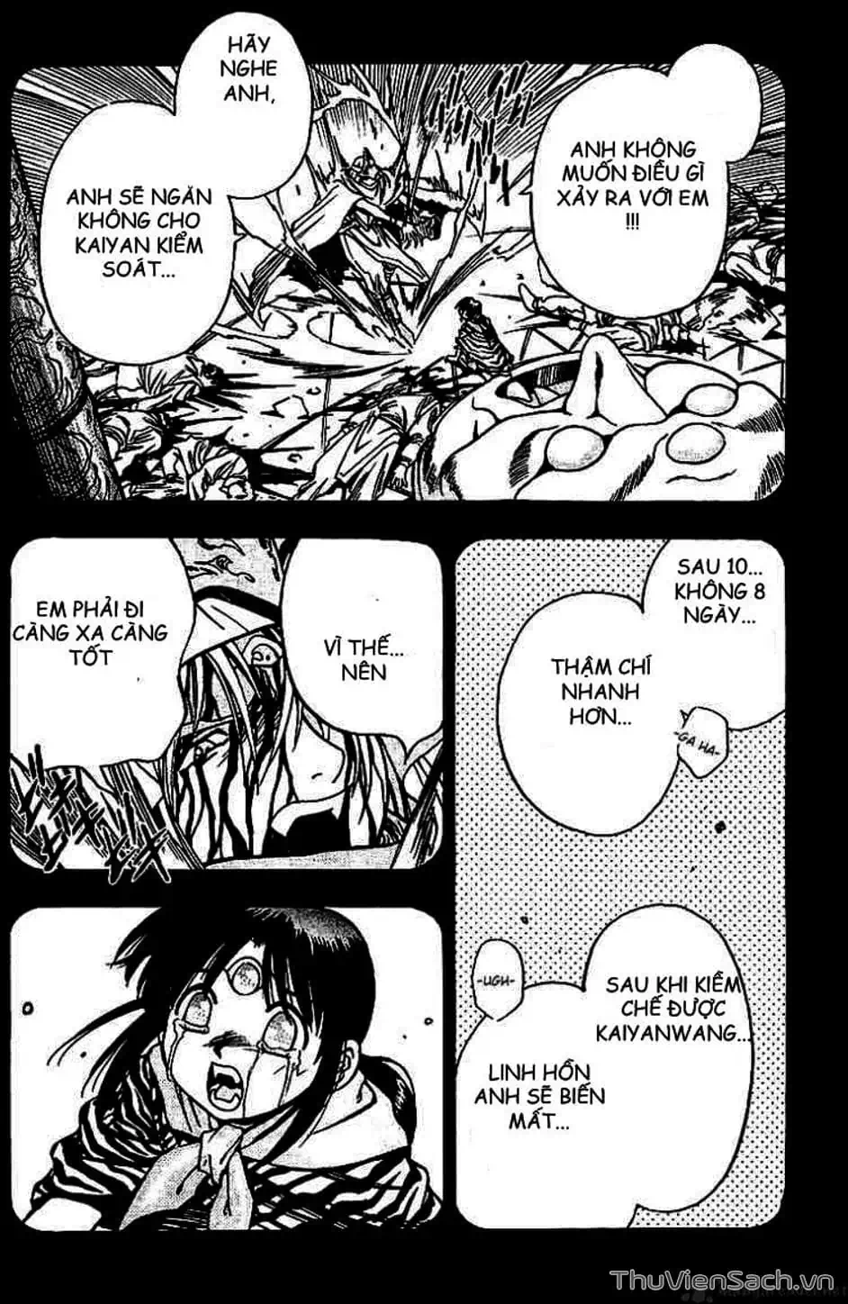 Truyện Tranh Cô Bé Ba Mắt - 3X3 Eyes trang 6