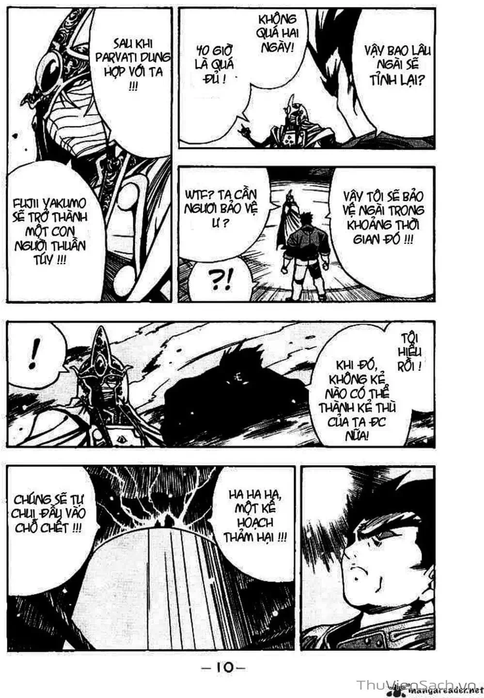 Truyện Tranh Cô Bé Ba Mắt - 3X3 Eyes trang 6