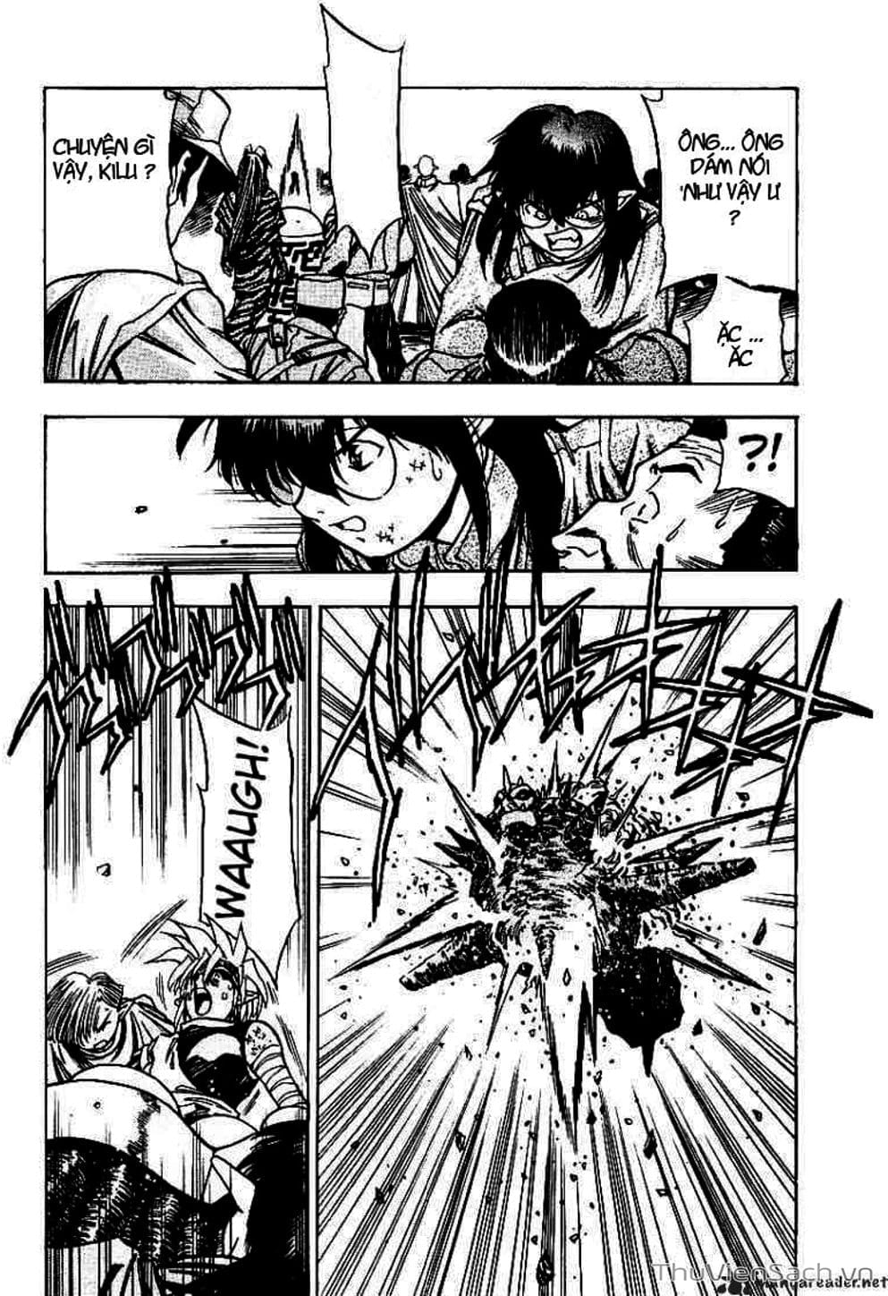 Truyện Tranh Cô Bé Ba Mắt - 3X3 Eyes trang 6