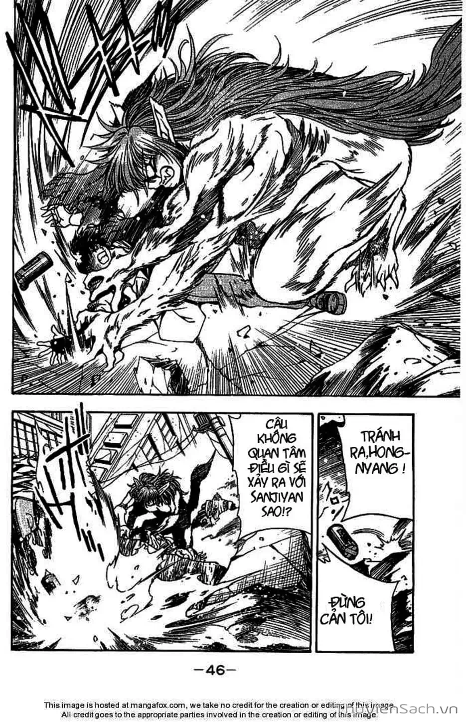 Truyện Tranh Cô Bé Ba Mắt - 3X3 Eyes trang 6