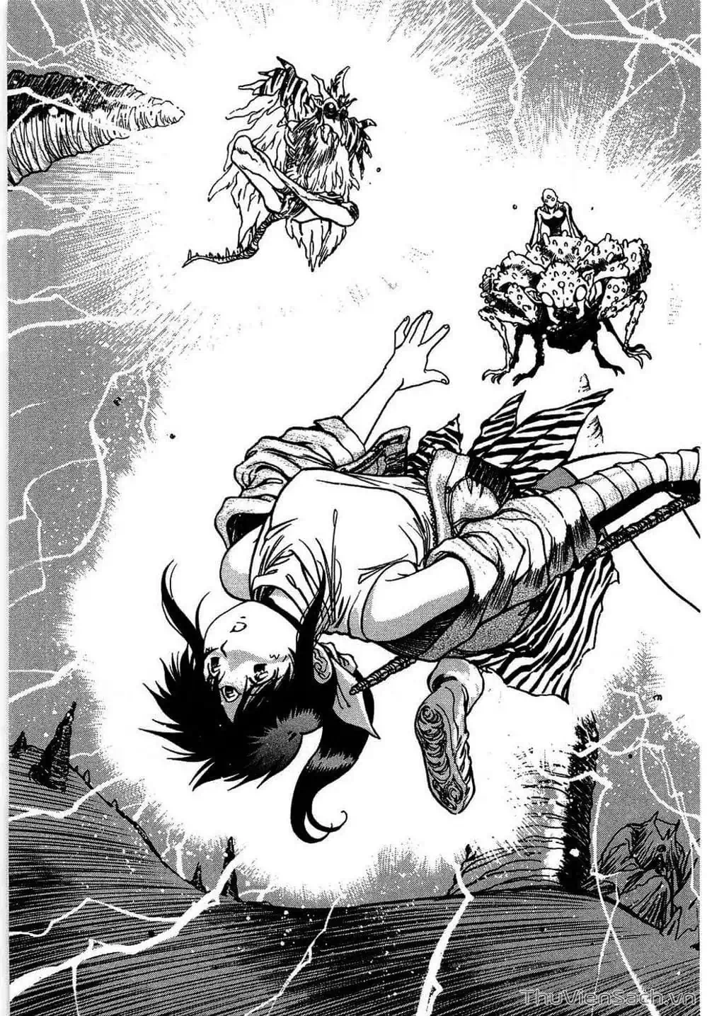 Truyện Tranh Cô Bé Ba Mắt - 3X3 Eyes trang 6