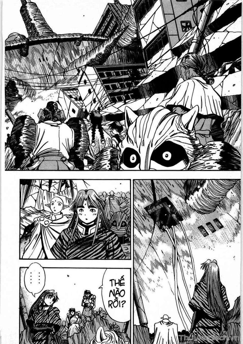 Truyện Tranh Cô Bé Ba Mắt - 3X3 Eyes trang 6