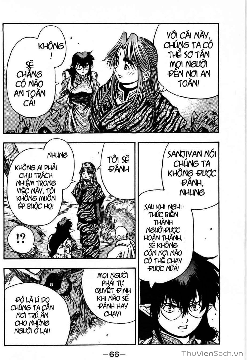 Truyện Tranh Cô Bé Ba Mắt - 3X3 Eyes trang 6