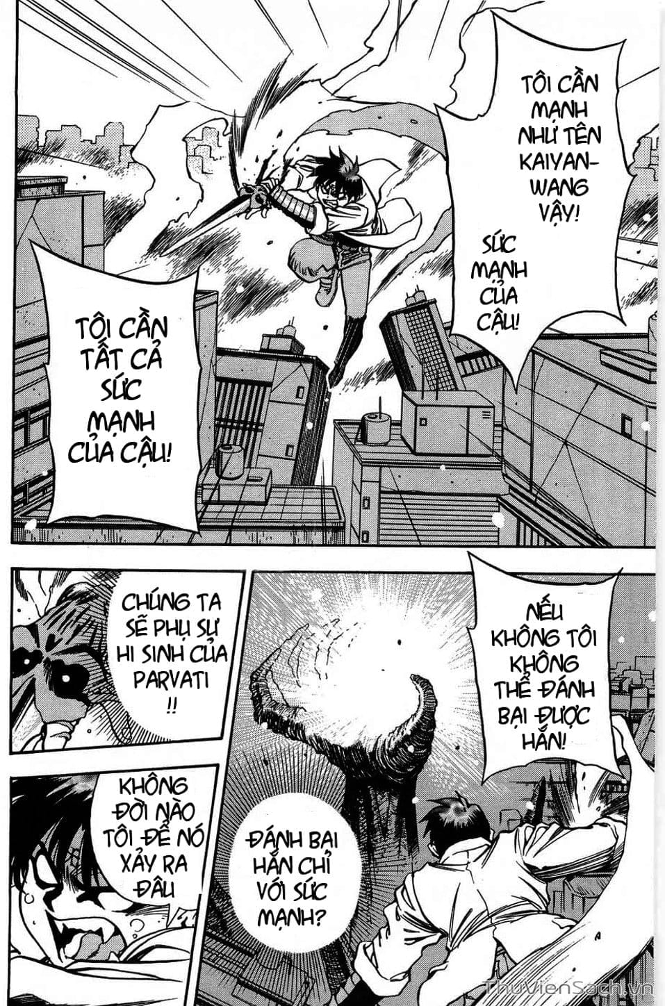 Truyện Tranh Cô Bé Ba Mắt - 3X3 Eyes trang 6