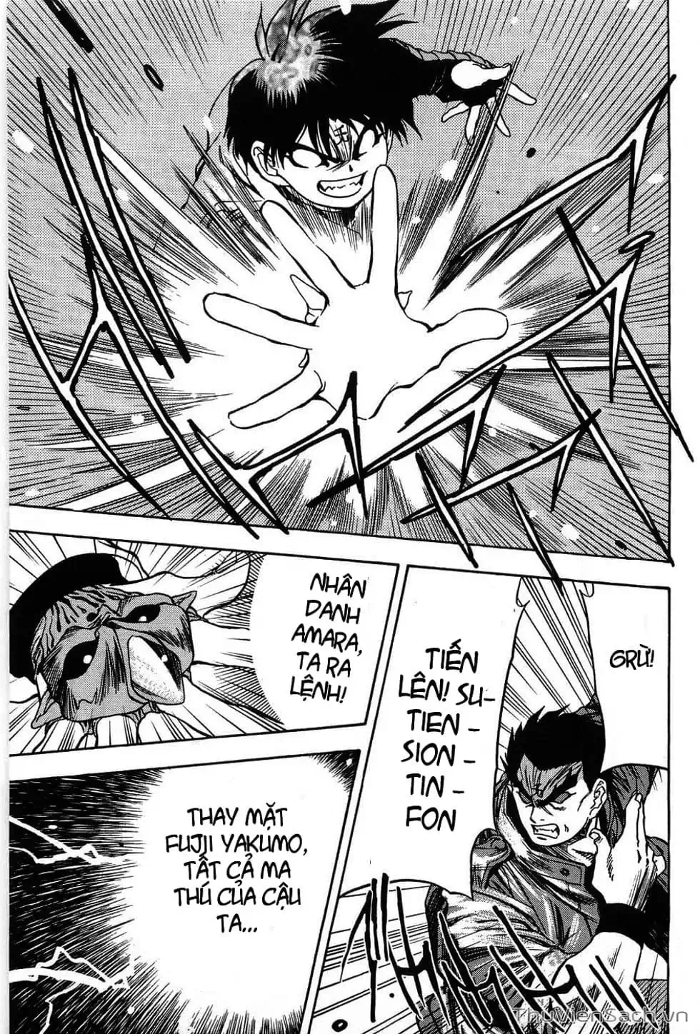 Truyện Tranh Cô Bé Ba Mắt - 3X3 Eyes trang 6