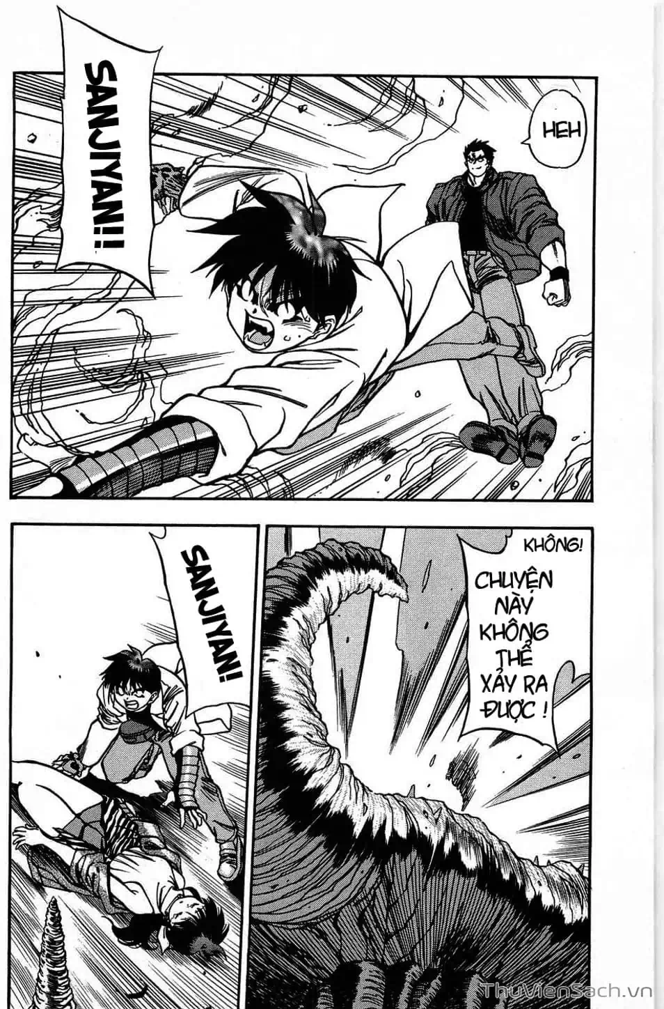 Truyện Tranh Cô Bé Ba Mắt - 3X3 Eyes trang 6