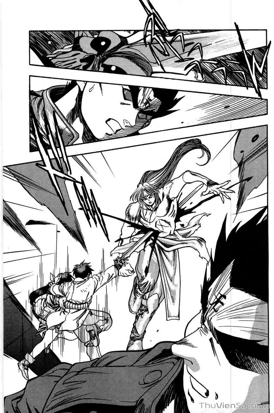 Truyện Tranh Cô Bé Ba Mắt - 3X3 Eyes trang 6