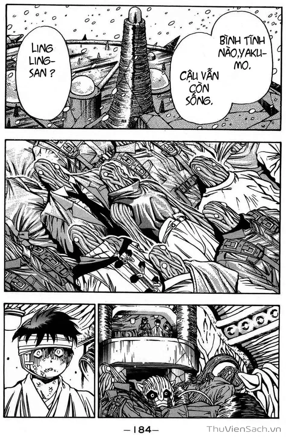 Truyện Tranh Cô Bé Ba Mắt - 3X3 Eyes trang 6