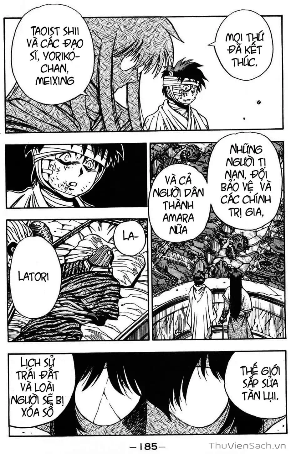 Truyện Tranh Cô Bé Ba Mắt - 3X3 Eyes trang 6