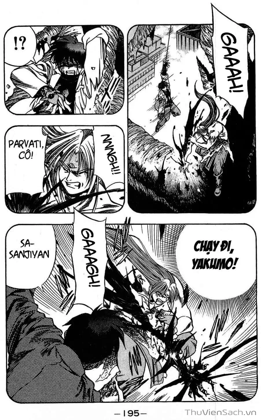 Truyện Tranh Cô Bé Ba Mắt - 3X3 Eyes trang 6