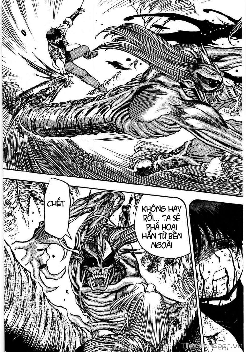 Truyện Tranh Cô Bé Ba Mắt - 3X3 Eyes trang 6