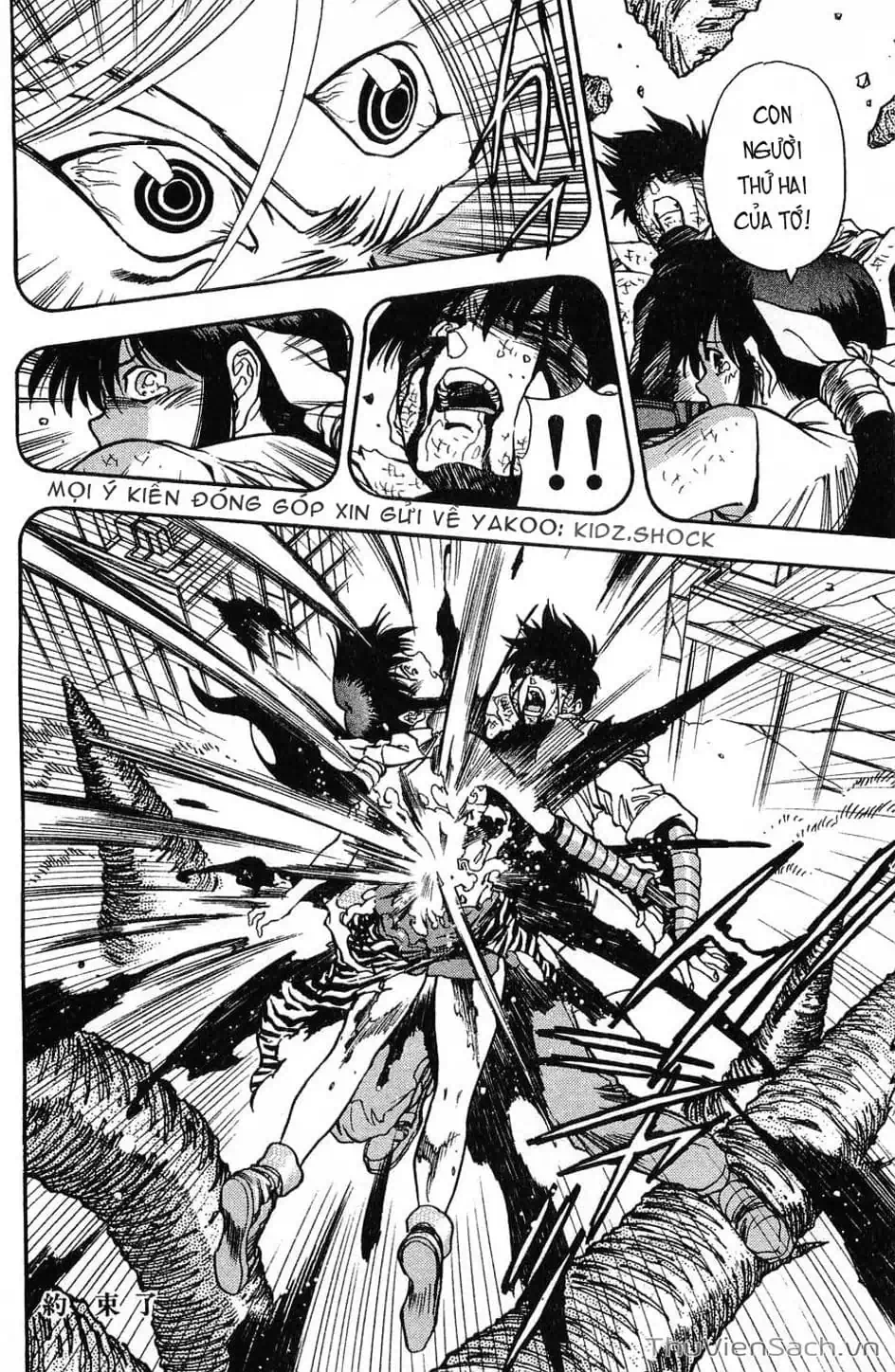 Truyện Tranh Cô Bé Ba Mắt - 3X3 Eyes trang 6